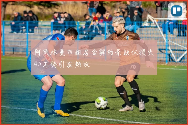 阿莫林曼市租房含解约条款仅损失45万镑引发热议